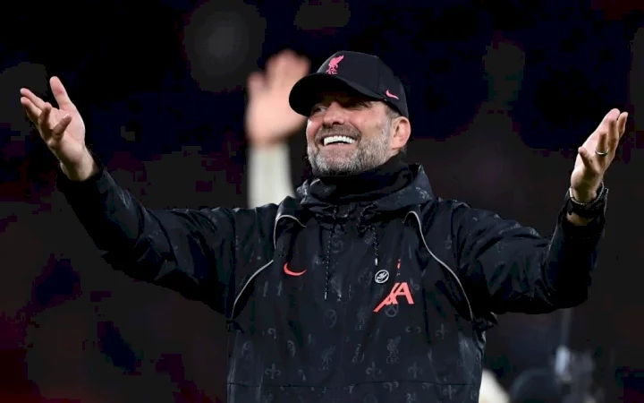 EPL: 'Thank you for saving us again' - Klopp tells Liverpool star after 3-1 win over Palace
